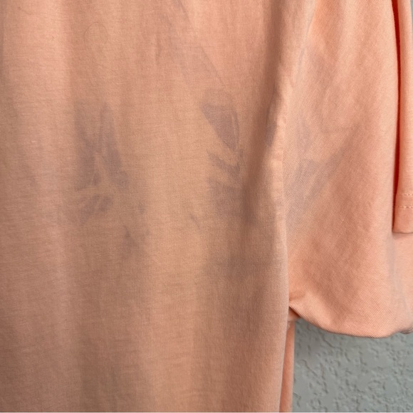 Dutch Bros Coffee Pink Salmon Graphic Tee XS 100% Cotton Oregon - Picture 5 of 5